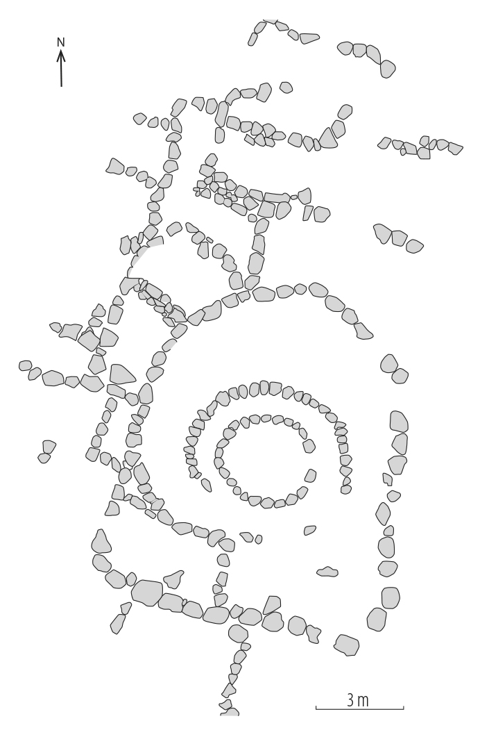 Kurevere cemetery plan.