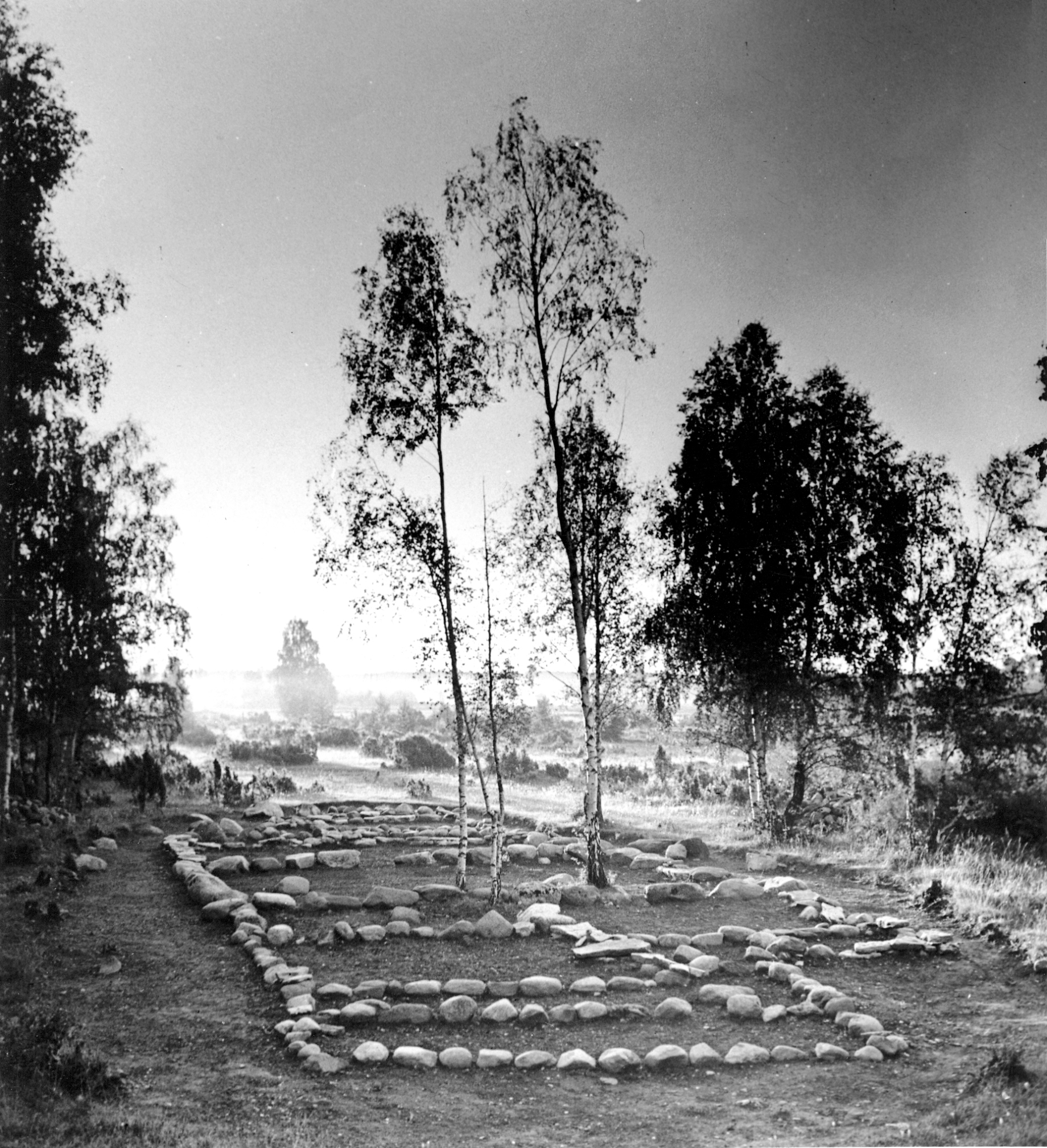 Kõmsi cemetery. 