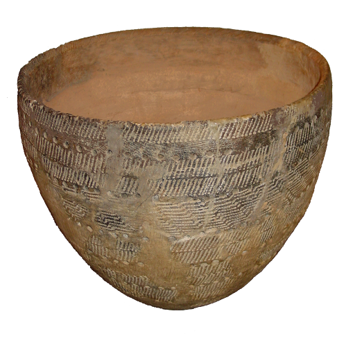 Reconstruction of a Comb Ceramic pot found at the Jägala Jõesuu I settlement site. 