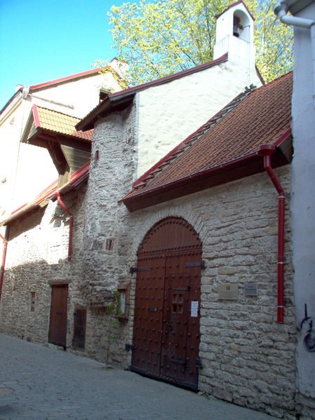 Kivist maja, ukrainlaste Kultuurikeskus Tallinnas.